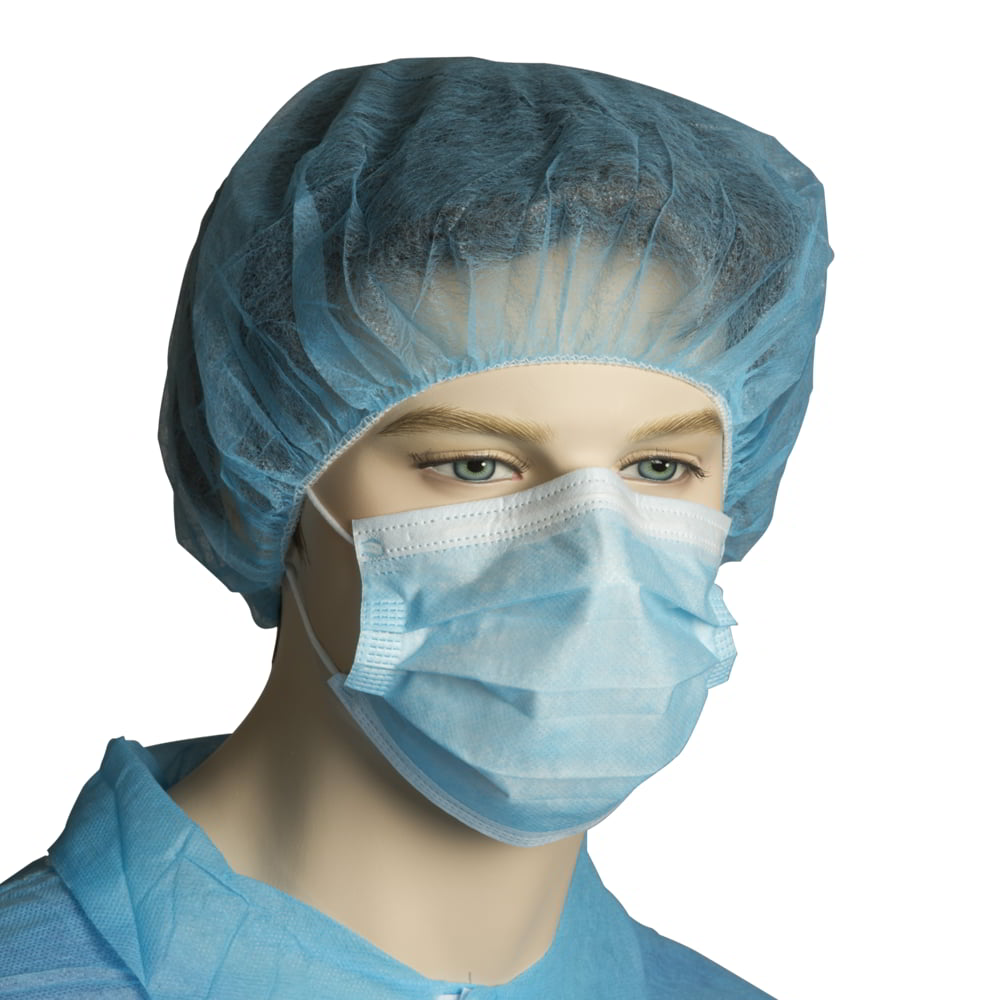 Surgical Face Mask Blue Polypropylene Carton 1000 - Surgical Direct
