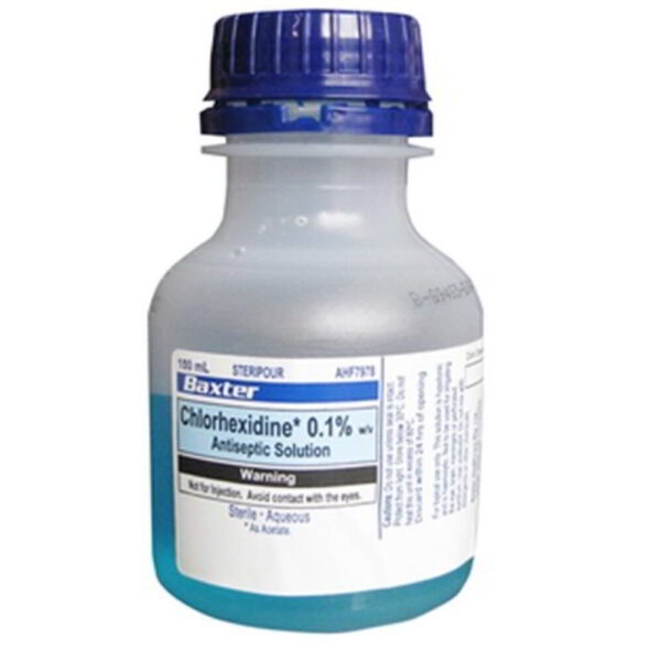 Baxter Chlorhexidine Aqueuos 0.1% 100ML