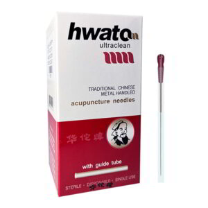 Hwato Needles with Guide Tube Box 100