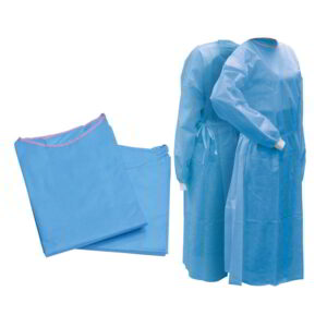 Safewear SMS Isolation Gown AAMI Level 3 Pack 10