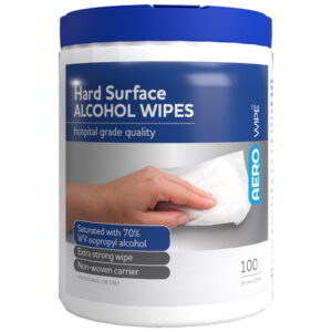 AEROWIPE 70% Isopropyl Alcohol Hard Surface Wipes