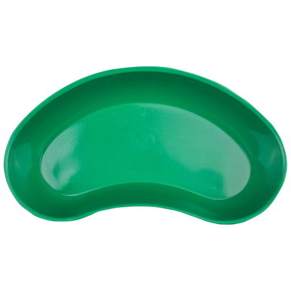 Disposable Green Plastic Kidney Dish