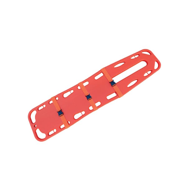 AERORESCUE Plastic Spine Board Stretcher with Straps